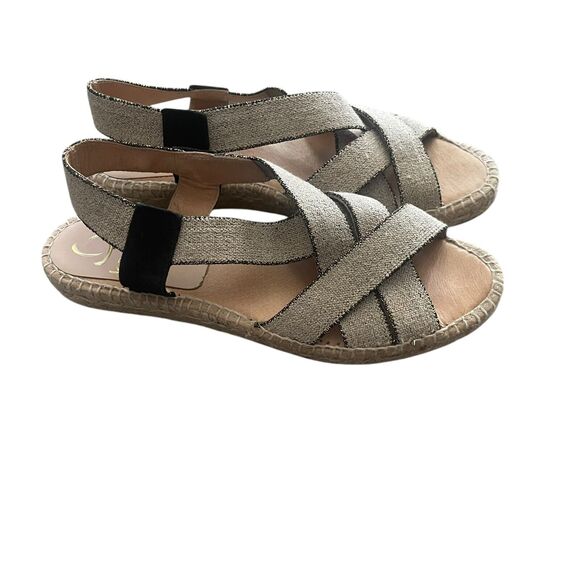 Kanna Women's Size EUR 40 US 9 Made in spain Espadrille Strappy Slip On Sandals - Picture 1 of 8